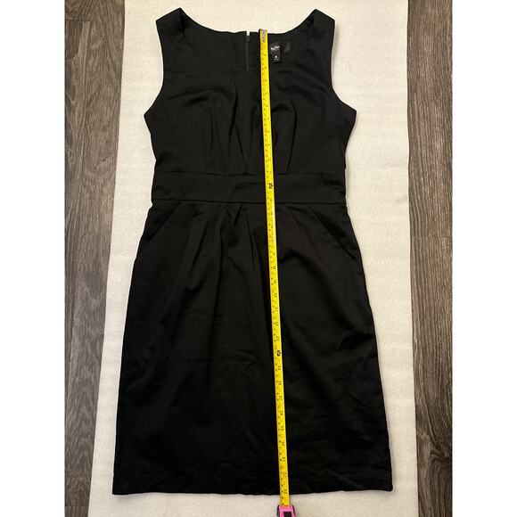 Mossimo Supply Co. Black Sheath Dress  4 Work Formal Event LBD Coquette Girl - Picture 10 of 12